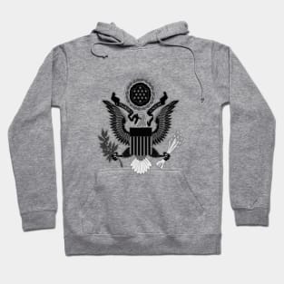 EAGLE 3. UNITED STATES COAT OF ARMS. SAMER BRASIL Hoodie